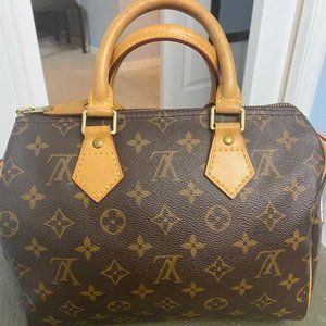 Authentic Louis Vuitton Speedy 25 Satchel